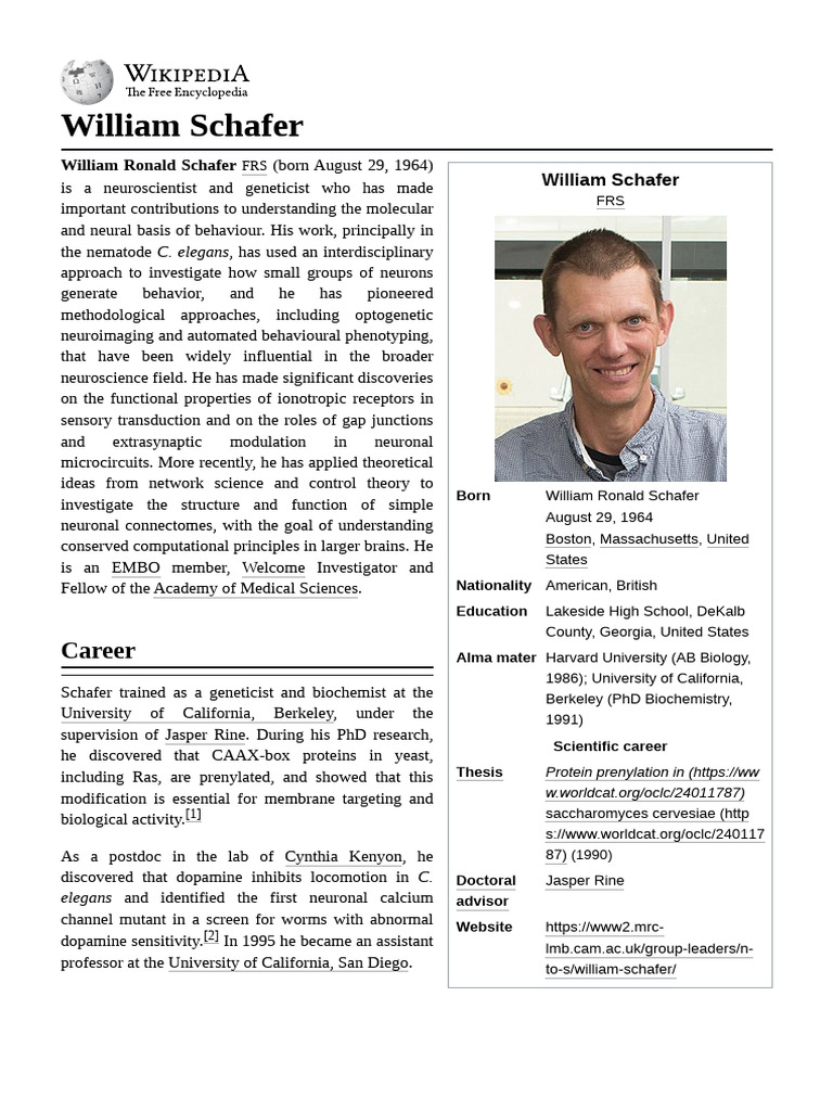 William Schafer