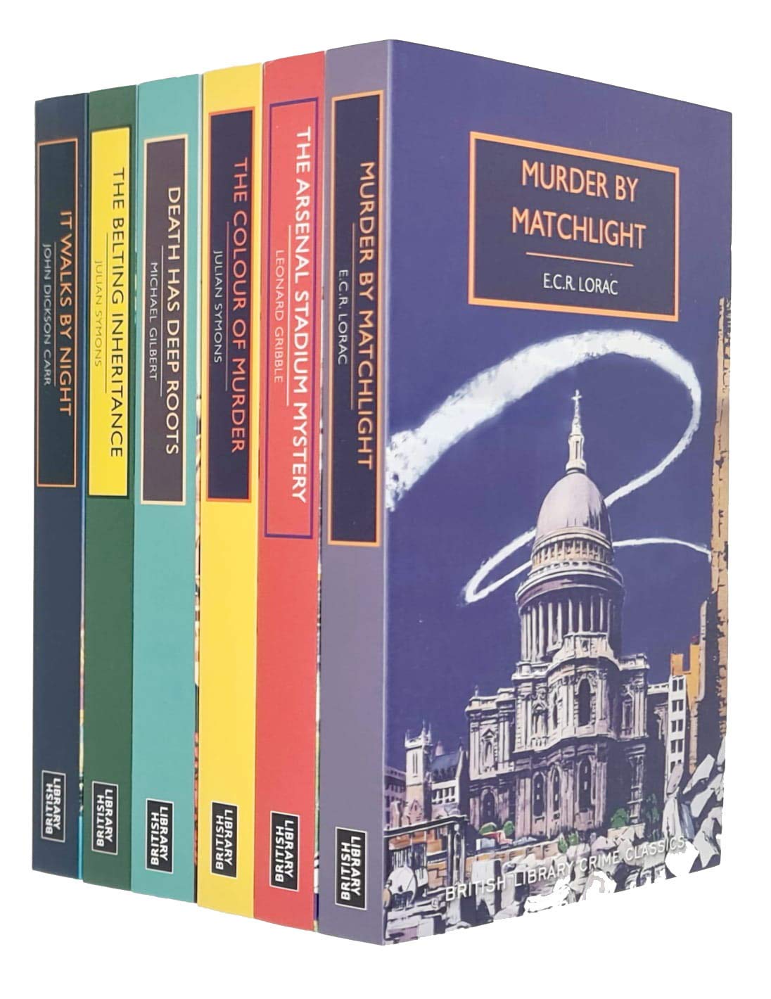 British Library Crime Classics Series 12 - 6 Books Collection Set